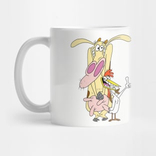 Cow and Chicken Mug